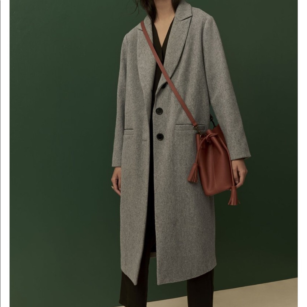 Amour Vert wool coat